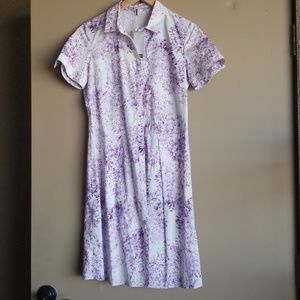 Comptoir Des Cottoniers &Calla  purple print dress